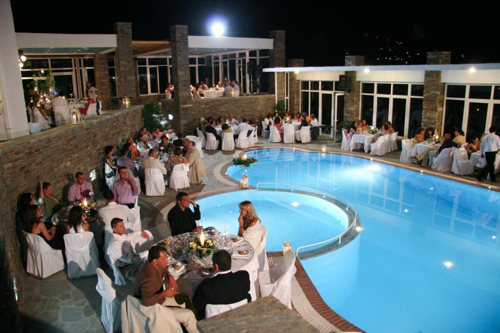 Aiolos Hotel Ménites Exterior foto