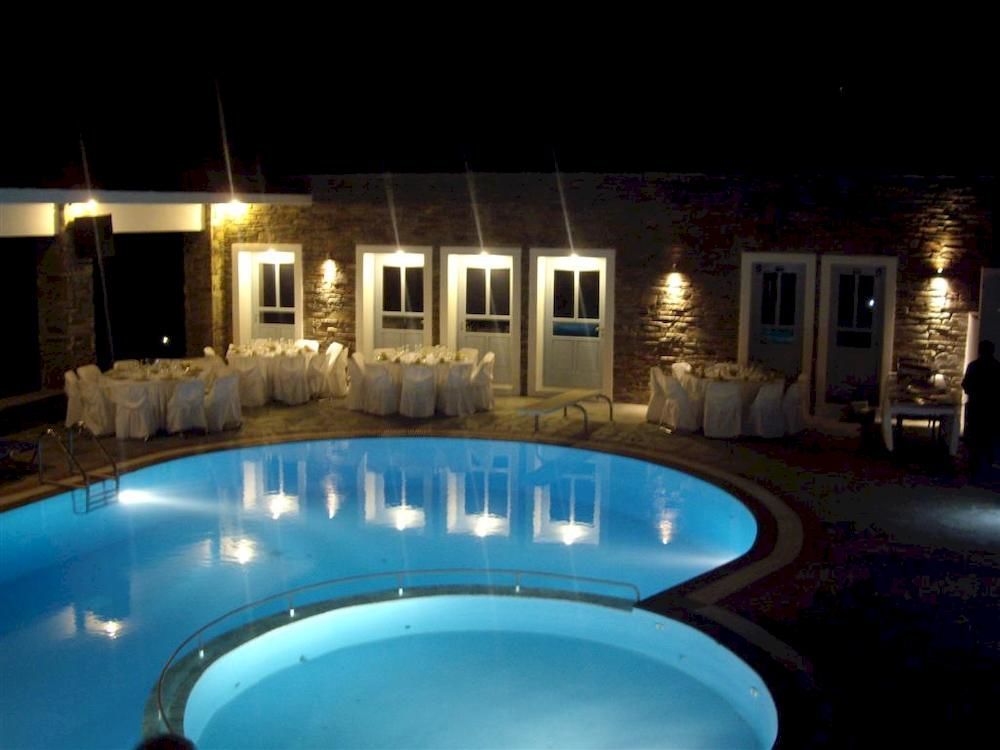 Aiolos Hotel Ménites Exterior foto