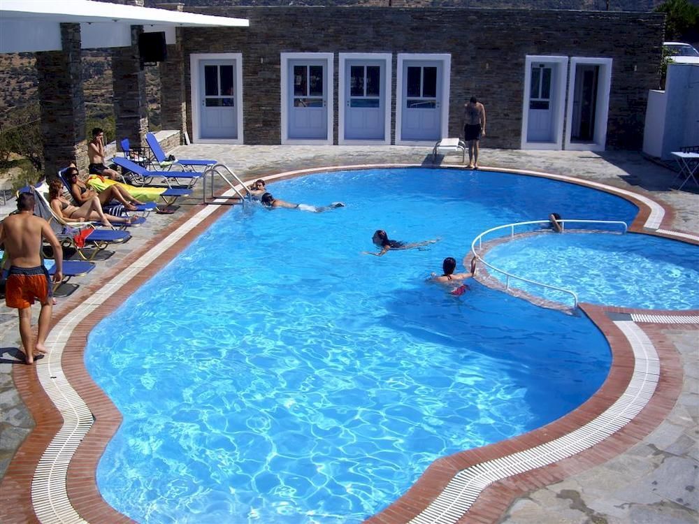 Aiolos Hotel Ménites Exterior foto